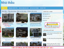 Tablet Screenshot of nhathau.com.vn